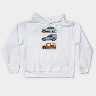 The classic frenc car and its cool derivates. Kids Hoodie